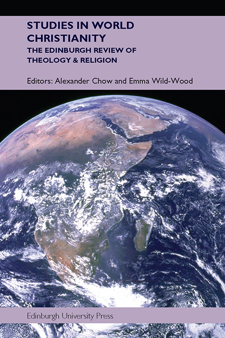 Studies in World Christianity journal cover thumbnail